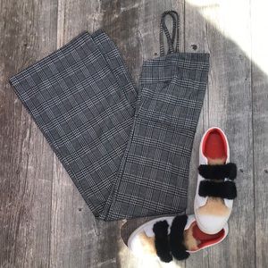 PLAID OVERALL PANTS